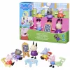 Hasbro Peppa Pig set di gioco con 5 figure e 6 accessori, giocattolo prescolare per bambine e bambini da 3 anni e oltre