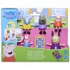 Hasbro Peppa Pig set di gioco con 5 figure e 6 accessori, giocattolo prescolare per bambine e bambini da 3 anni e oltre
