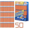 Nerf N Series N1-Darts 50x, ricarica, 8 anni, 50 pz., blu, arancione
