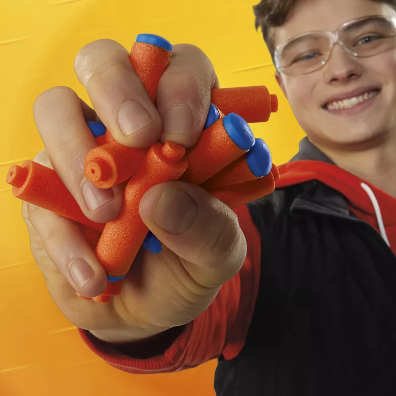 Nerf N Series N1-Darts 50x, ricarica, 8 anni, 50 pz., blu, arancione
