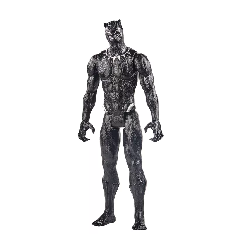 Marvel Avengers Titan Hero figura Black Panther, 4 anni, multicolore, plastica