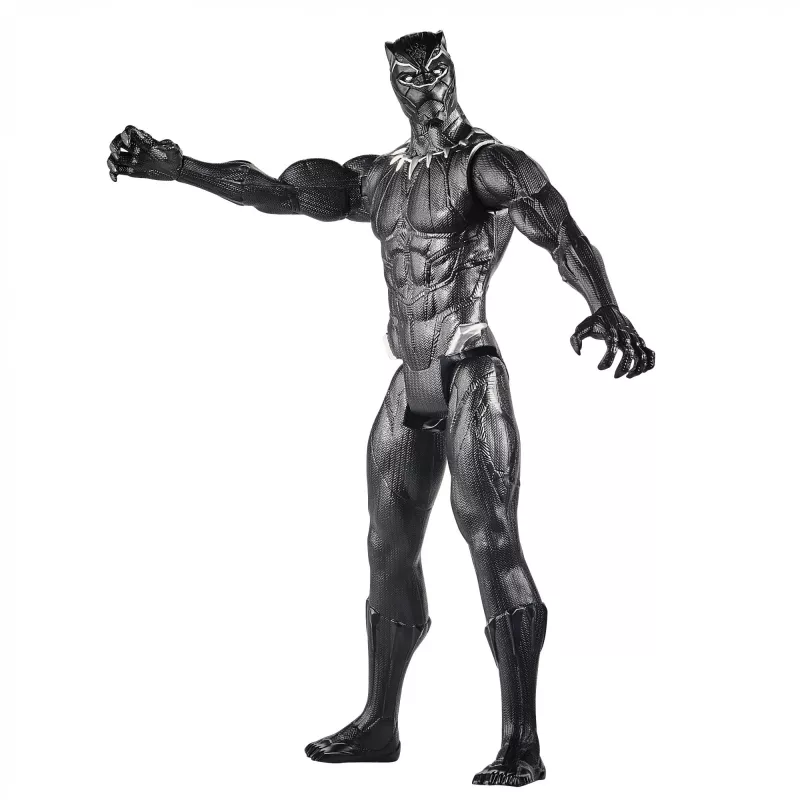 Marvel Avengers Titan Hero figura Black Panther, 4 anni, multicolore, plastica