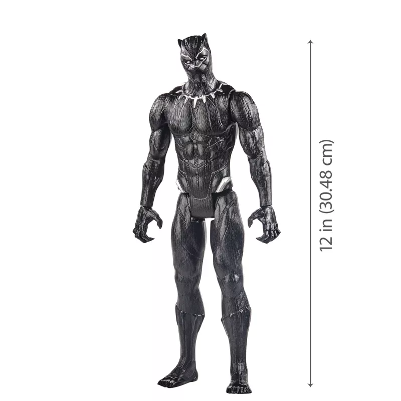 Marvel Avengers Titan Hero figura Black Panther, 4 anni, multicolore, plastica