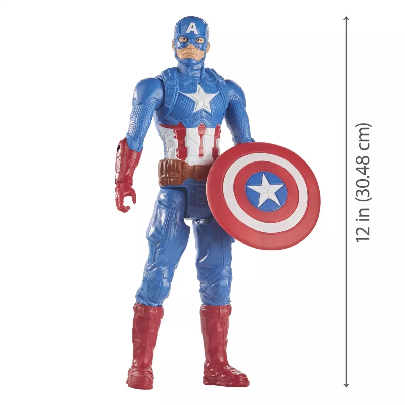 Marvel Avengers Captain America, 4 anni, blu, rosso, bianco, plastica
