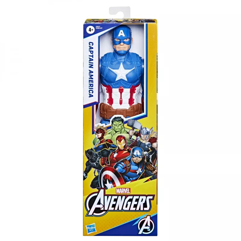 Marvel Avengers Captain America, 4 anni, blu, rosso, bianco, plastica