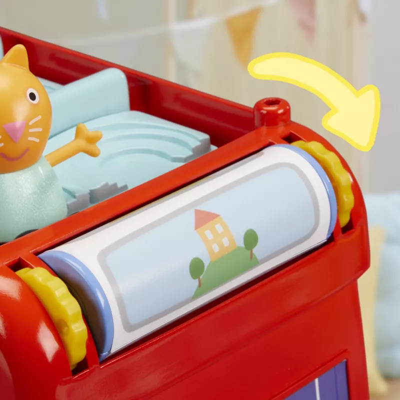 Peppa Pig 2-in-1 Party Bus, azione/avventura, 3 anni, multicolore, plastica