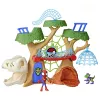 Set di gioco azione/avventura Hasbro Marvel Spidey e i suoi fantastici amici Dino-Webs casa sull'albero
