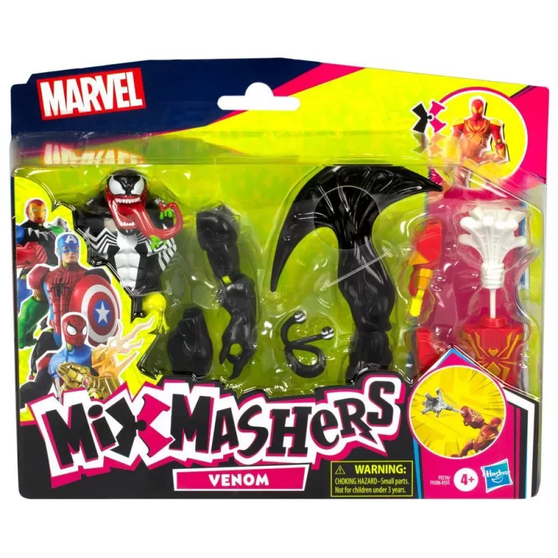 Marvel MixMashers Spider-Man Venom Mix-&-Match, 4 anni, multicolore