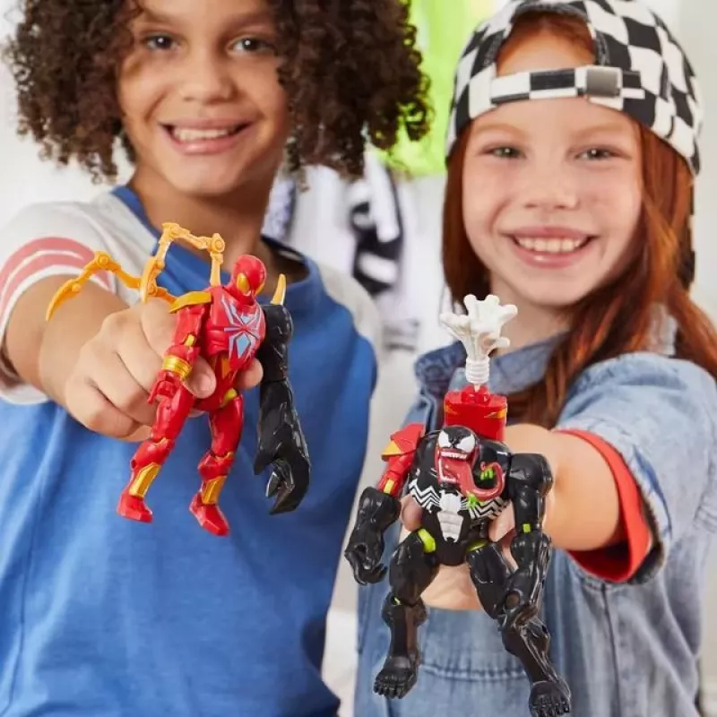 Marvel MixMashers Spider-Man Venom Mix-&-Match, 4 anni, multicolore