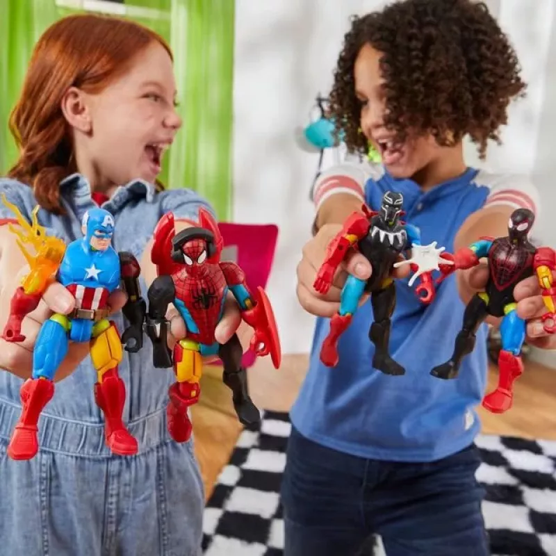 Marvel MixMashers Miles Morales Spider-Man Mix-And-Match, 4 anni, multicolore