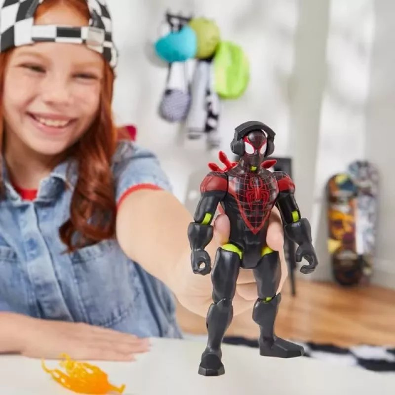 Marvel MixMashers Miles Morales Spider-Man Mix-And-Match, 4 anni, multicolore