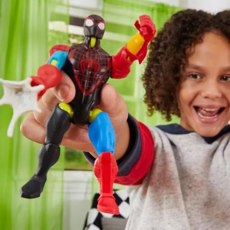 Marvel MixMashers Miles Morales Spider-Man Mix-And-Match, 4 anni, multicolore