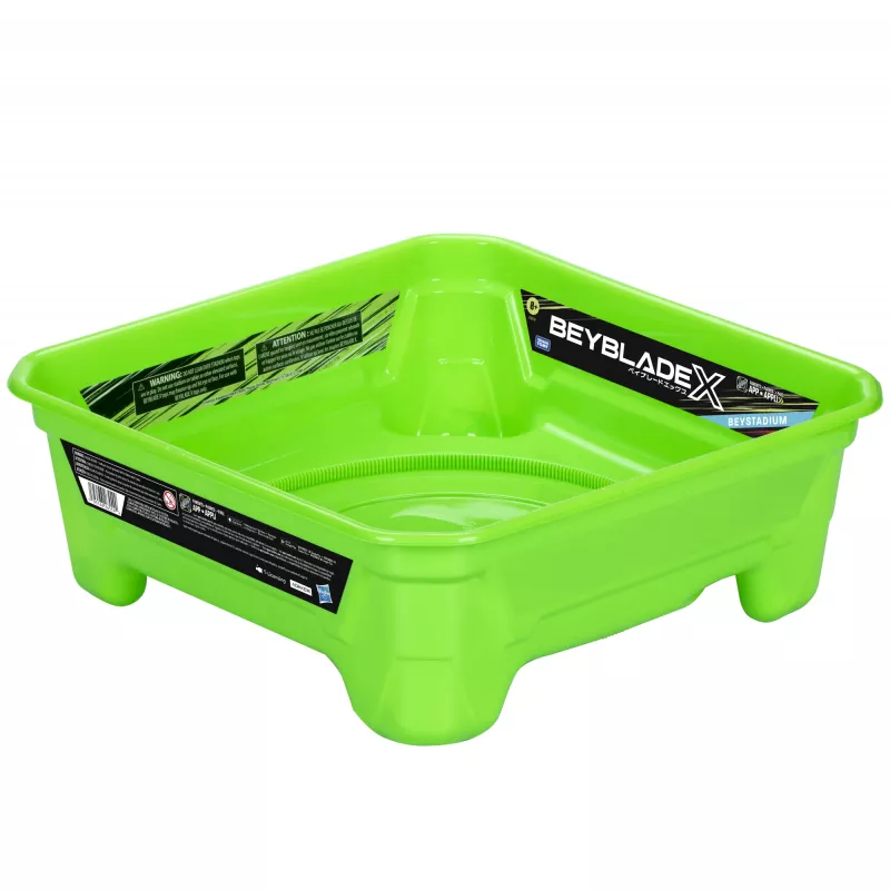 Beyblade X Beystadium arena di combattimento stadio, 8 anni, verde, plastica, 234 g