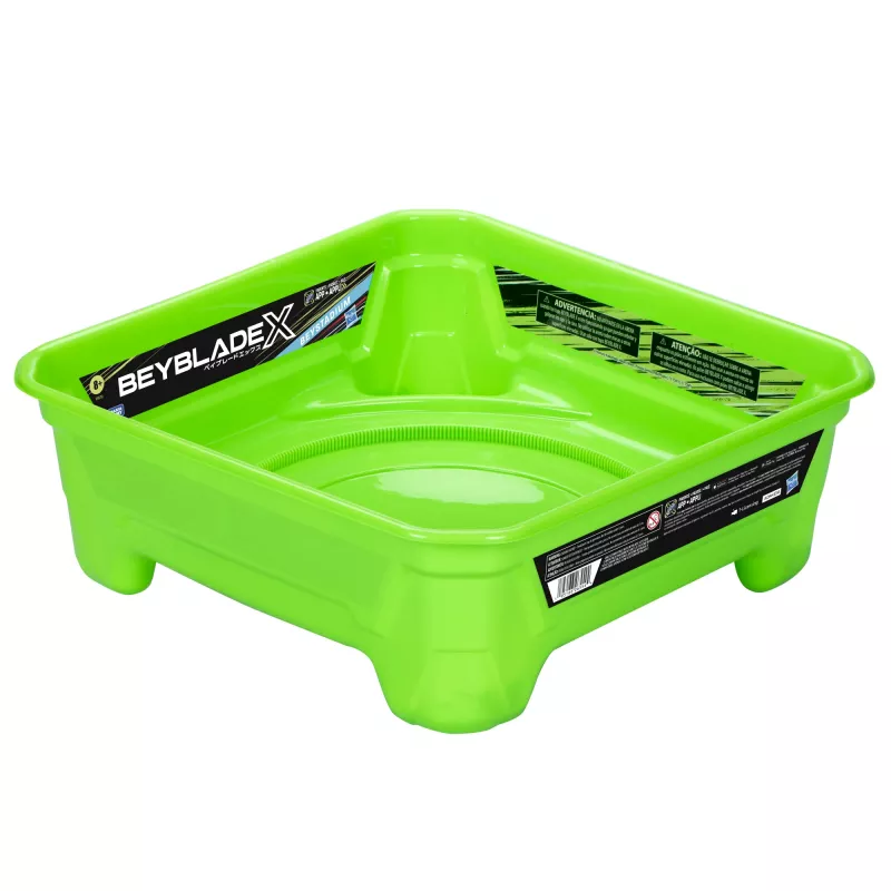 Beyblade X Beystadium arena di combattimento stadio, 8 anni, verde, plastica, 234 g