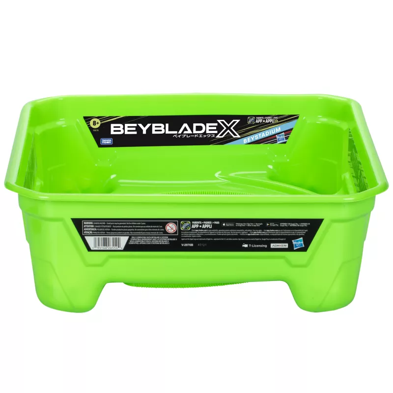 Beyblade X Beystadium arena di combattimento stadio, 8 anni, verde, plastica, 234 g