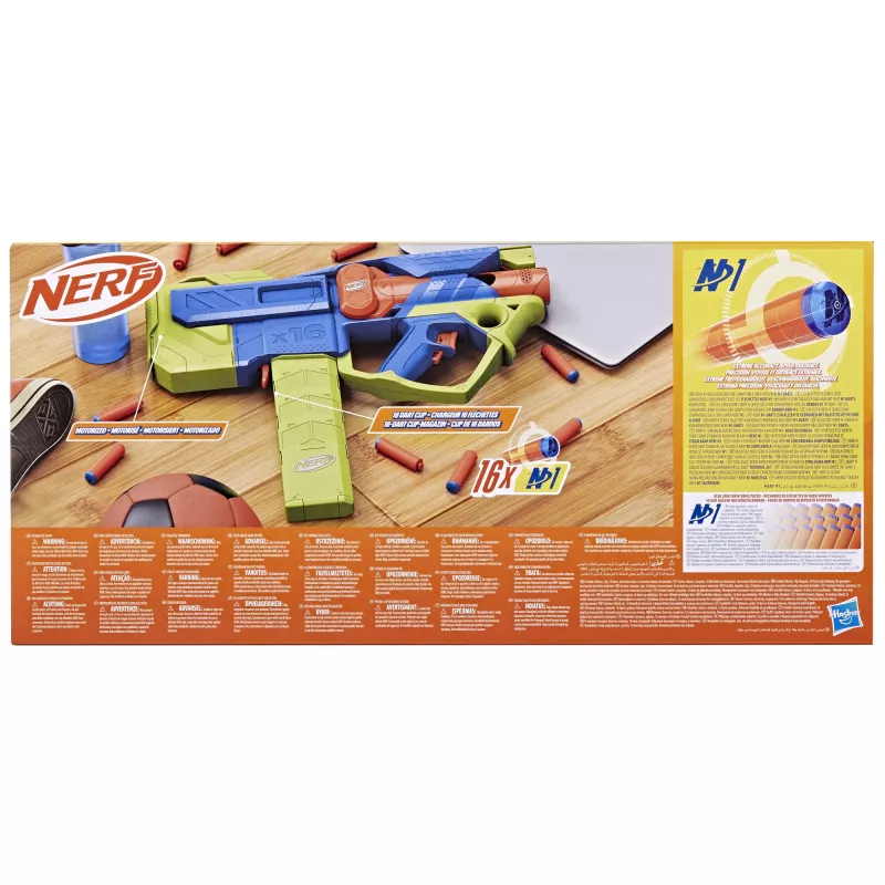 Blaster giocattolo Nerf N Series Sprinter F8625 blu verde arancione