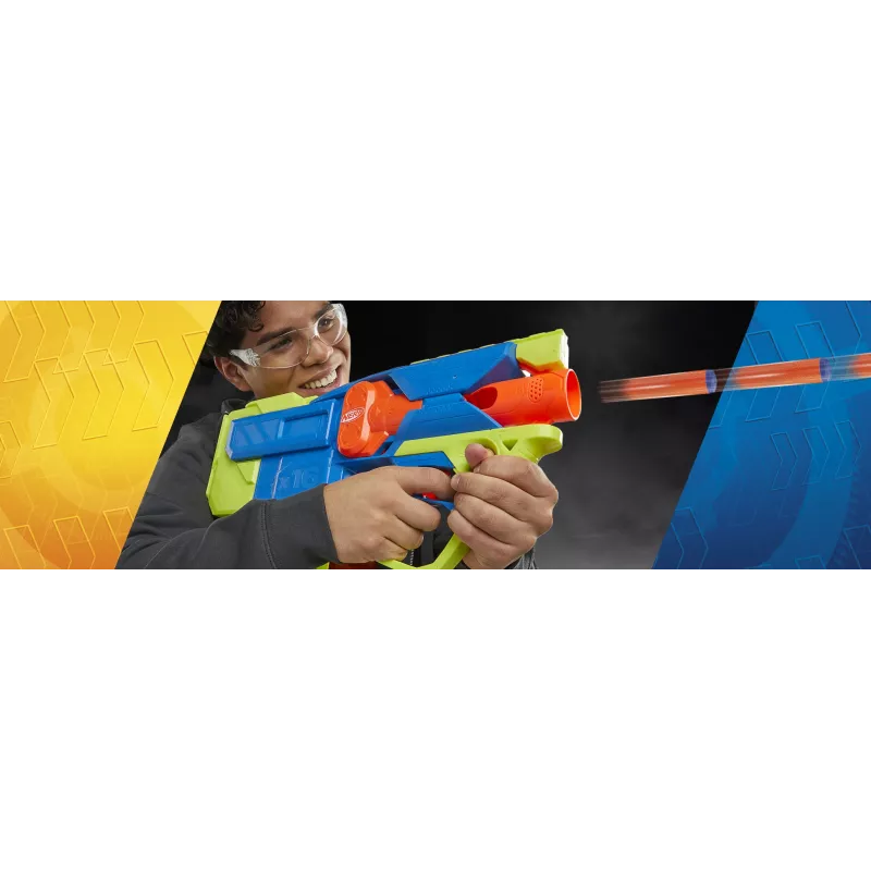 Blaster giocattolo Nerf N Series Sprinter F8625 blu verde arancione