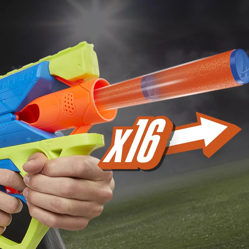 Blaster giocattolo Nerf N Series Sprinter F8625 blu verde arancione