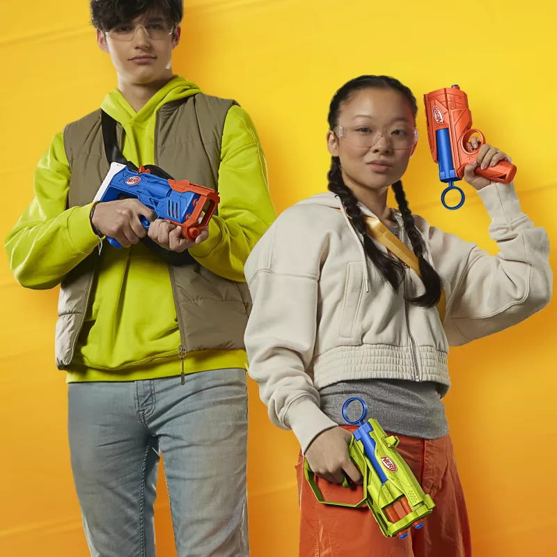 Nerf N Series Triple Action Pack, blaster giocattolo, 8 anni