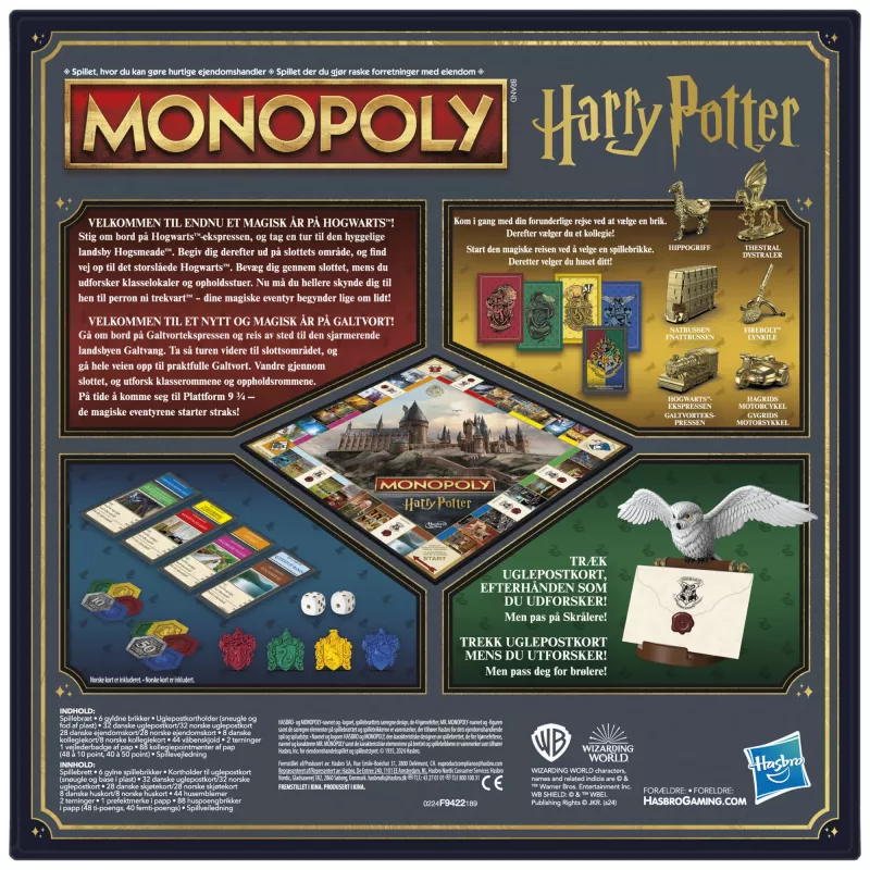 Monopoly Harry Potter gioco da tavolo simulazione economica