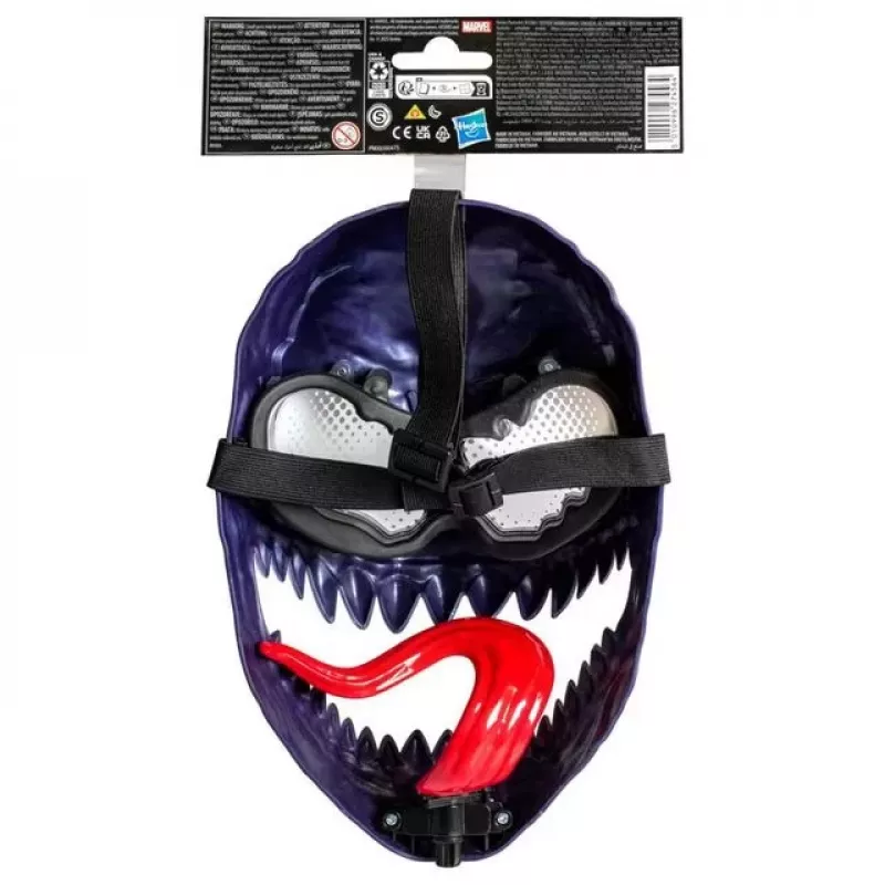 Maschera viso Marvel Spider-Man VenomVersus maschera Venom per bambini da 5 anni