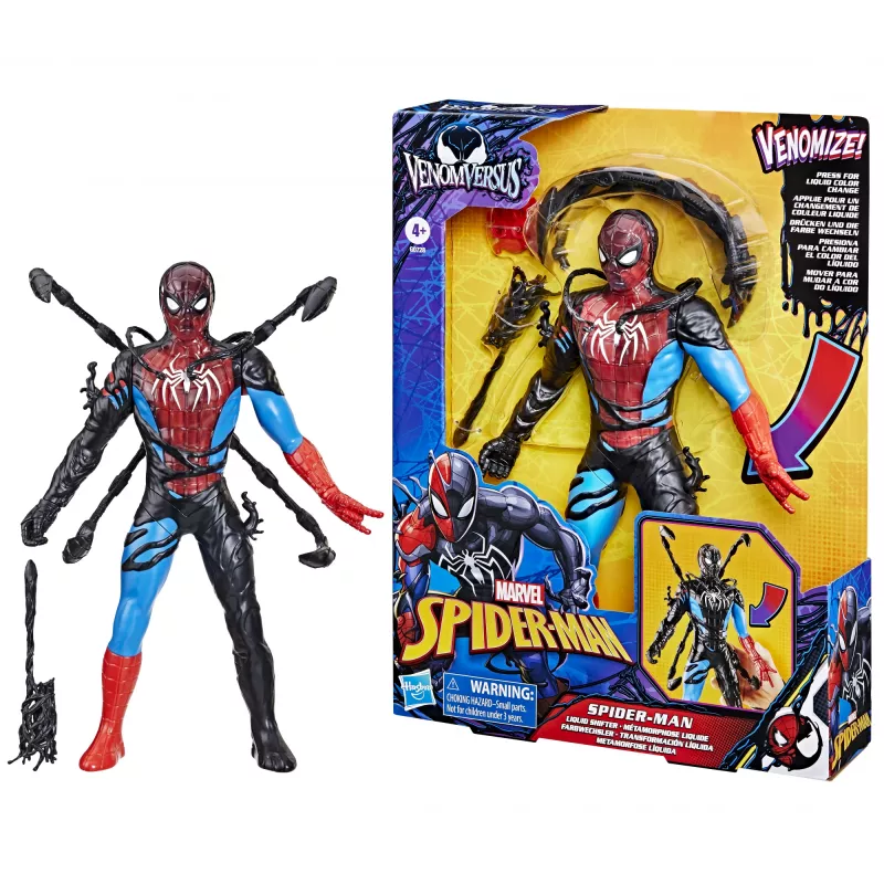 Marvel Spider-Man VenomVersus Spider-Man, 4 anni, nero, blu, rosso