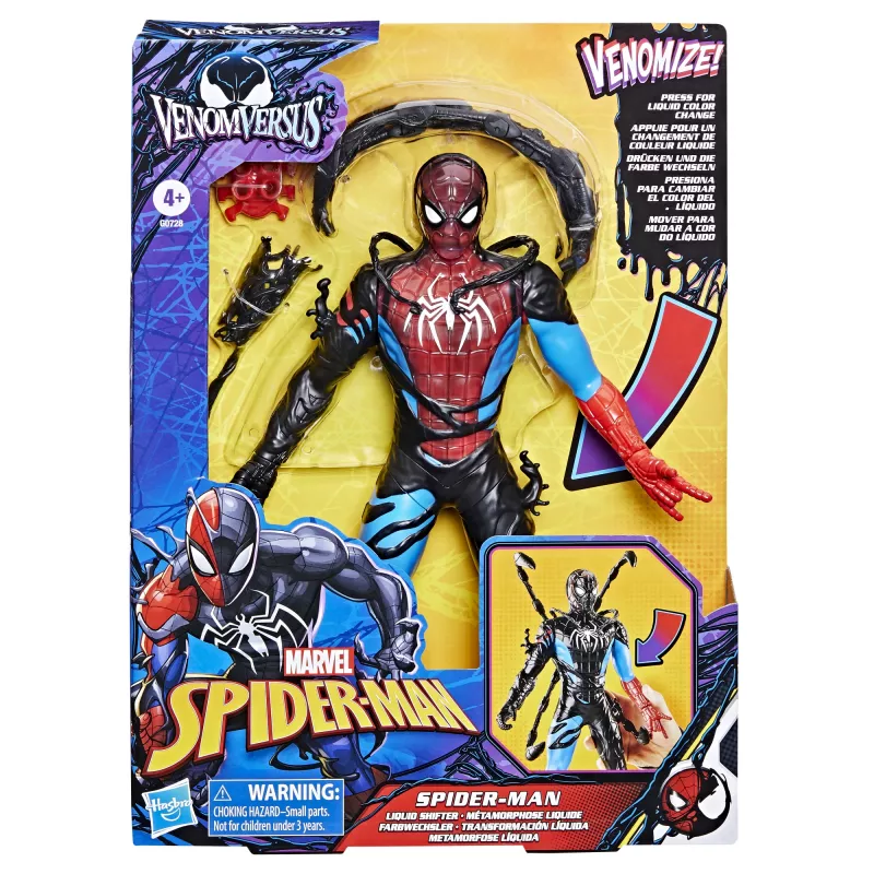 Marvel Spider-Man VenomVersus Spider-Man, 4 anni, nero, blu, rosso
