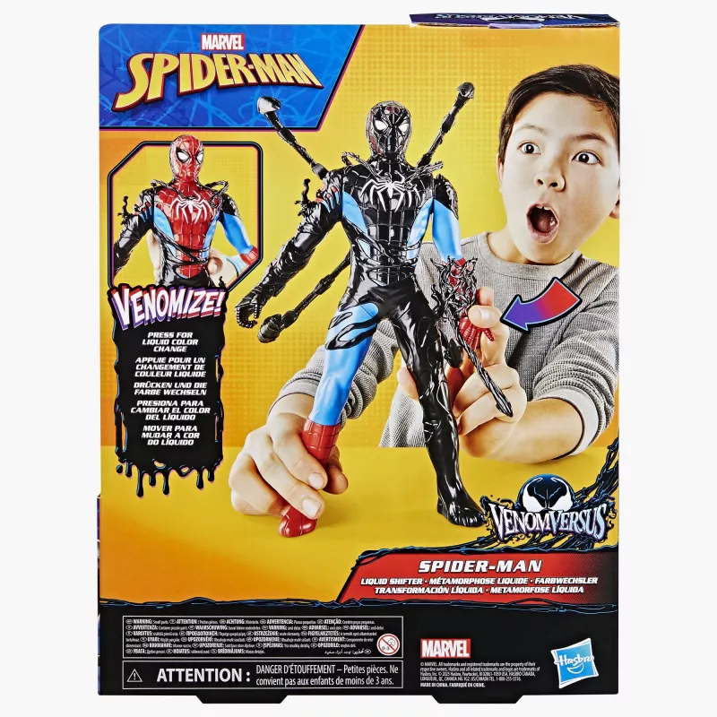 Marvel Spider-Man VenomVersus Spider-Man, 4 anni, nero, blu, rosso