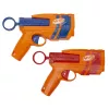 Set blaster giocattolo NERF Playset Dual Pack N Series G1492 con 2 blaster e dardi in schiuma