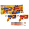 Set blaster giocattolo NERF Playset Dual Pack N Series G1492 con 2 blaster e dardi in schiuma