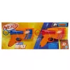 Set blaster giocattolo NERF Playset Dual Pack N Series G1492 con 2 blaster e dardi in schiuma