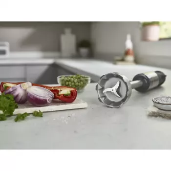 Kenwood Triblade XL+ HBM60.307GY frullatore a immersione, 1000 W, grigio