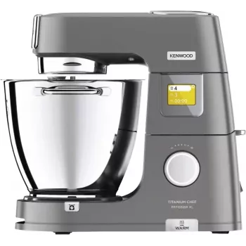 Robot da cucina Kenwood KWL90.164SI — 1400 W, ciotola in acciaio inox 7 L, argento, bilancia integrata