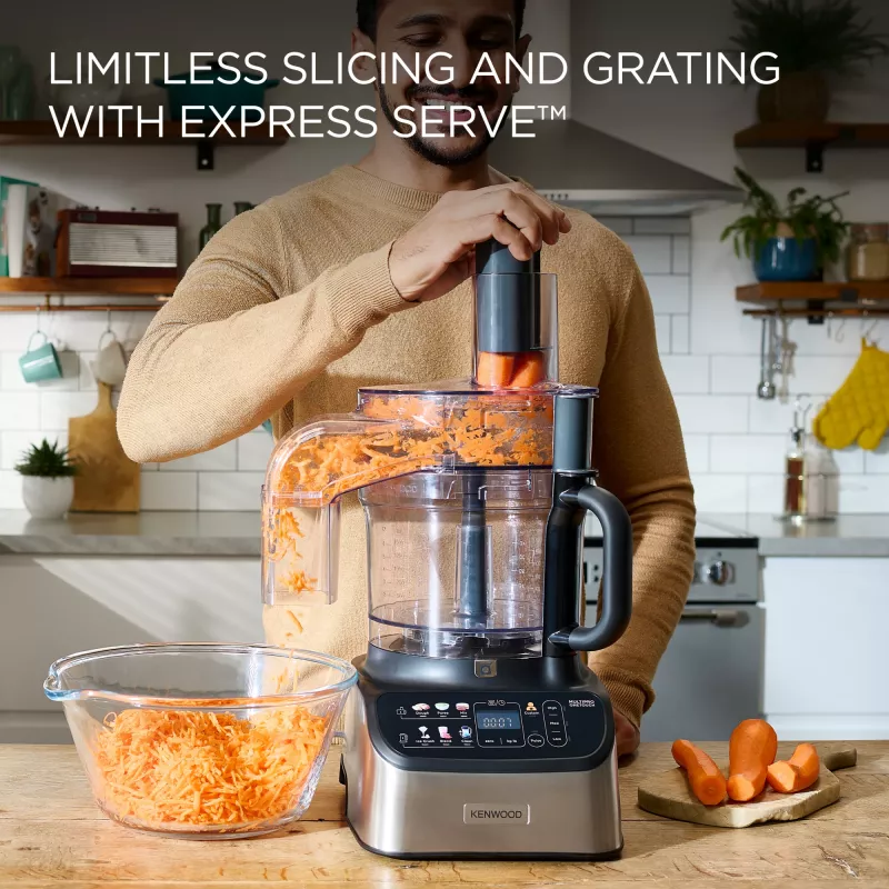 Kenwood FDM73.850SS Robot da cucina 1000 W 3 L grigio bilancia integrata