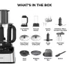 Kenwood FDM73.850SS Robot da cucina 1000 W 3 L grigio bilancia integrata