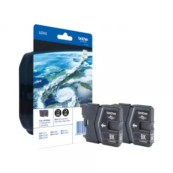 Brother LC-985BKBP2DR Cartuccia d'inchiostro 2 pz. originale standard nero