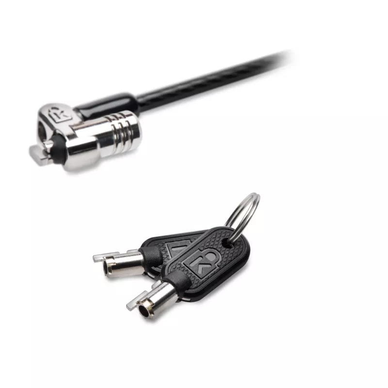 Kensington K:Laptop LockMicroSaver 2.0 SK, Kensington, chiave, acciaio inox, nero, argento