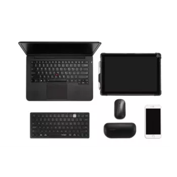Kensington Dual Wireless tastiera compatta - PN, mini, wireless, Bluetooth, QWERTY, nero