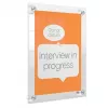 Nobo Premium Plus A4 supporto da parete in acrilico trasparente per cornici portaposter intercambiabili