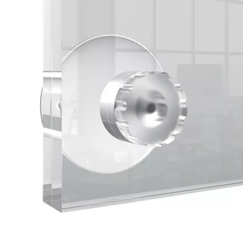 Nobo Premium Plus A4 supporto da parete in acrilico trasparente per cornici portaposter intercambiabili
