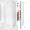 Nobo Premium Plus A4 supporto da parete in acrilico trasparente per cornici portaposter intercambiabili
