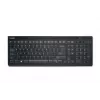 Kensington tastiera AdvanceFit Wireless nero Belgio, full-size (100%), wireless, RF wireless, AZERTY, nero