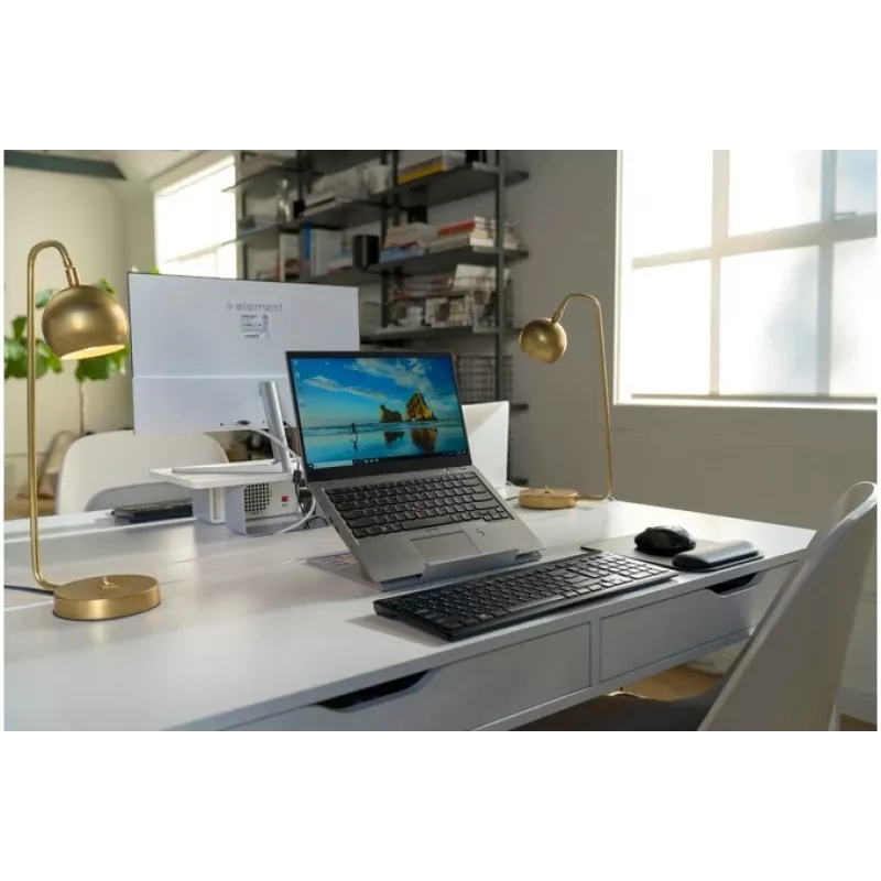 Kensington tastiera AdvanceFit Wireless nero Belgio, full-size (100%), wireless, RF wireless, AZERTY, nero