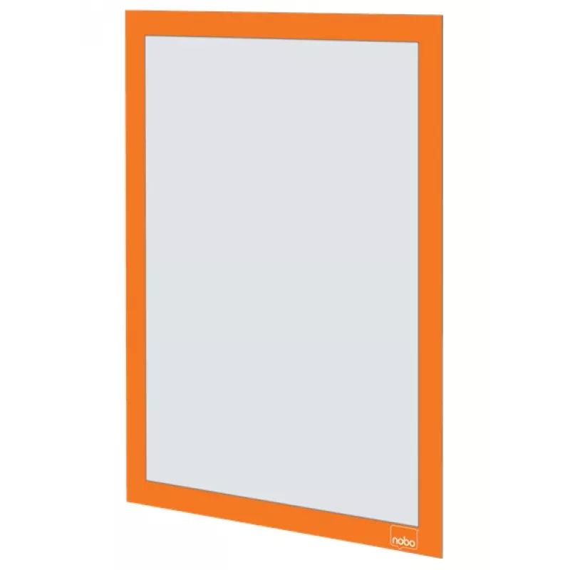 Nobo portaposter magnetico adesivo A4, arancione