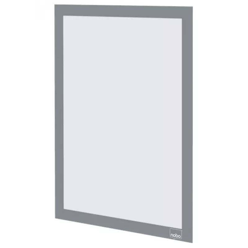 Nobo cornice portaposter magnetica adesiva A4, argento, A4, argento, verticale/orizzontale, 235 mm, 5 mm, 325 mm