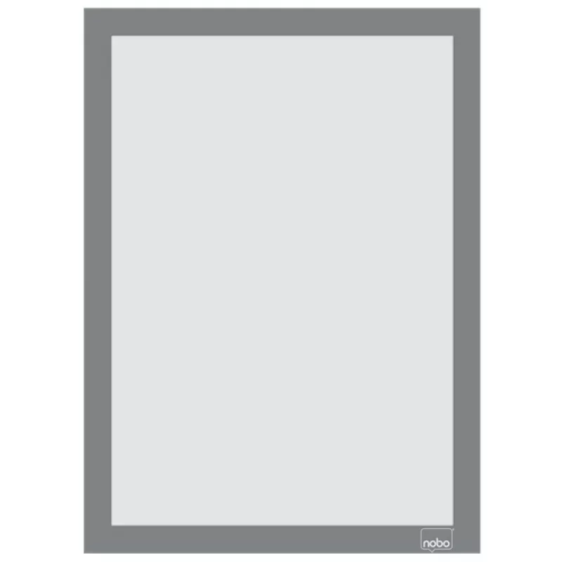 Nobo cornice portaposter magnetica adesiva A4, argento, A4, argento, verticale/orizzontale, 235 mm, 5 mm, 325 mm