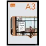Nobo cornice portaposter magnetica adesiva A3, nero, A3, nero, verticale/orizzontale, 235 mm, 10 mm, 450 mm