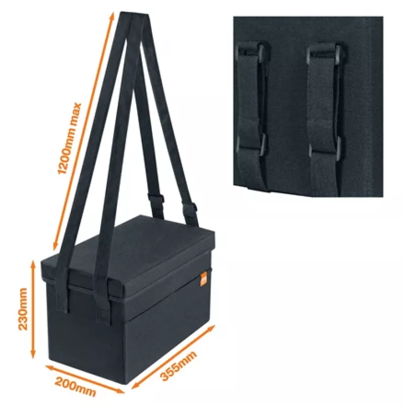Nobo set accessori per lavagna con custodia, set accessori, multicolore, 200 mm, 355 mm, 230 mm, custodia