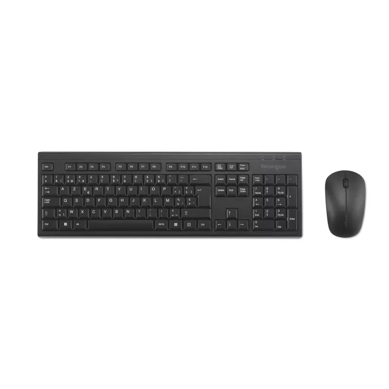 Kensington K75562BE, wireless, RF wireless, a membrana, AZERTY, nero, mouse incluso