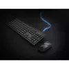 Kensington K75560BE, wireless, RF wireless + Bluetooth, a membrana, AZERTY, nero, mouse incluso